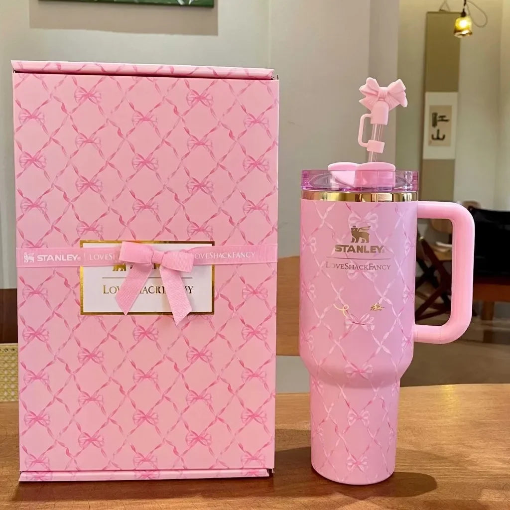 Stanley x LoveShackFancy Flowstate Quencher
